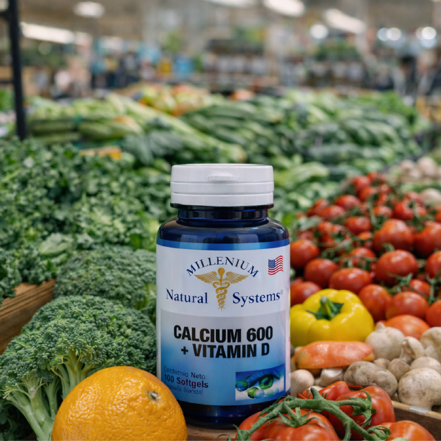 Calcio 600 mg + Vitamina D