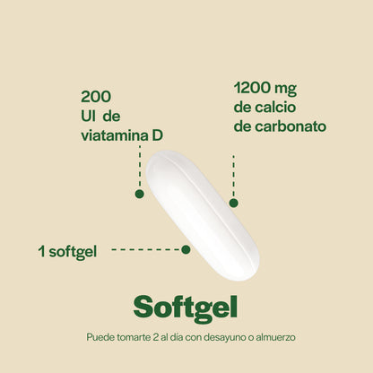 Calcio 1200 mg + Vitamina D3