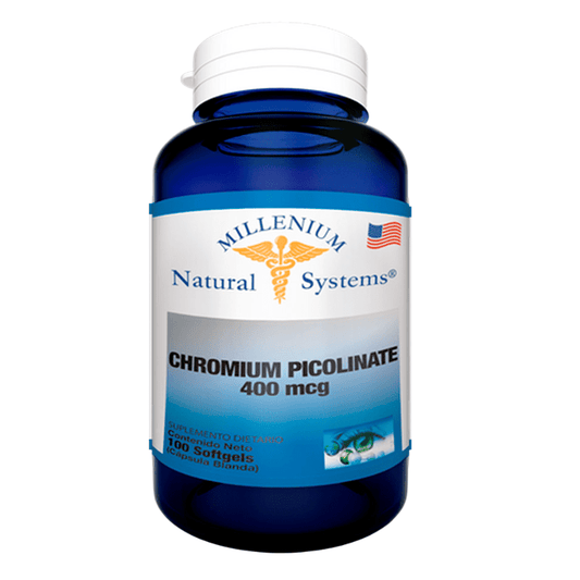 Cromo Picolinato 400 mcg