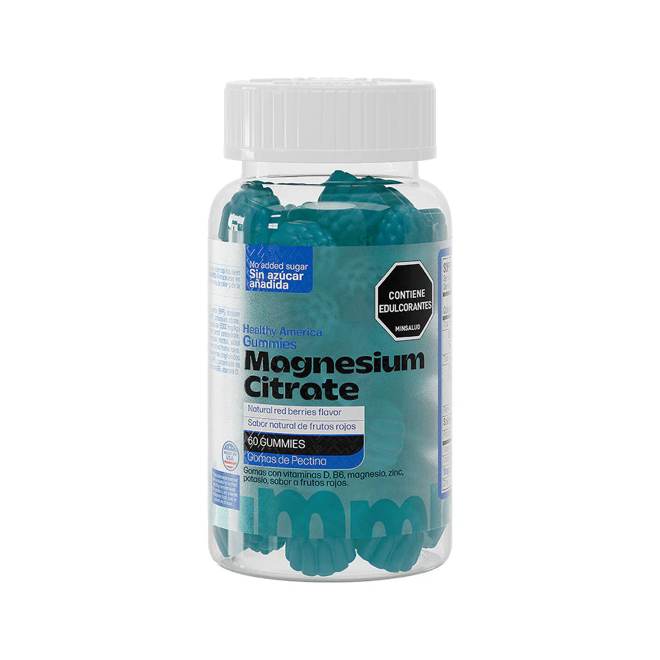 Gomas de Citrato de Magnesio