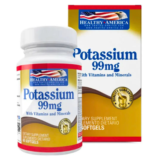 Potasio 99 mg con Vitaminas y Minerales