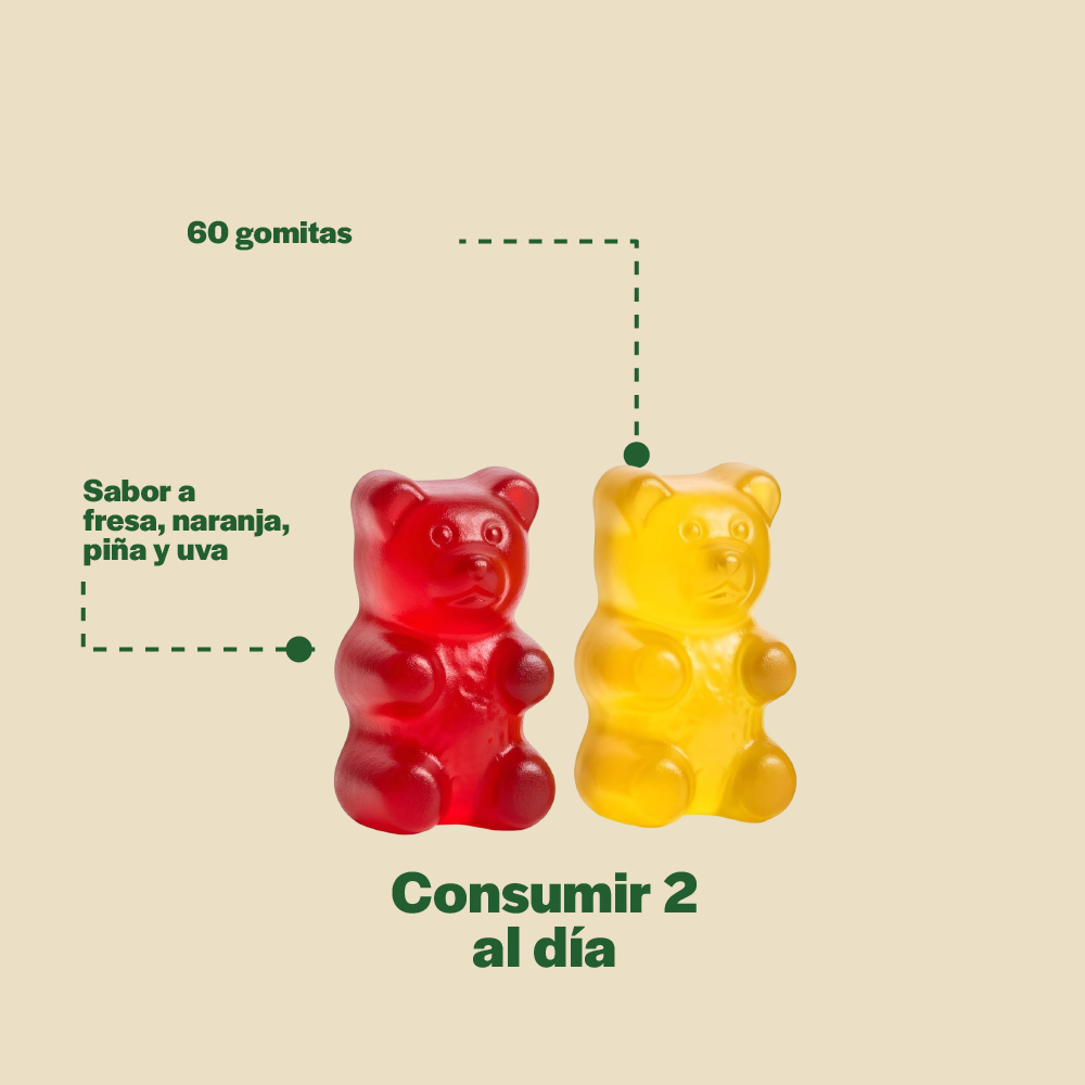 Vitaton Kids Gomitas Masticables en Forma de Osito®