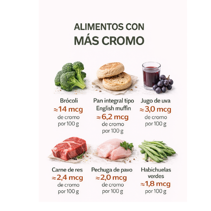 GTF Chormium Picolinate 500 MCG 100 Softgels