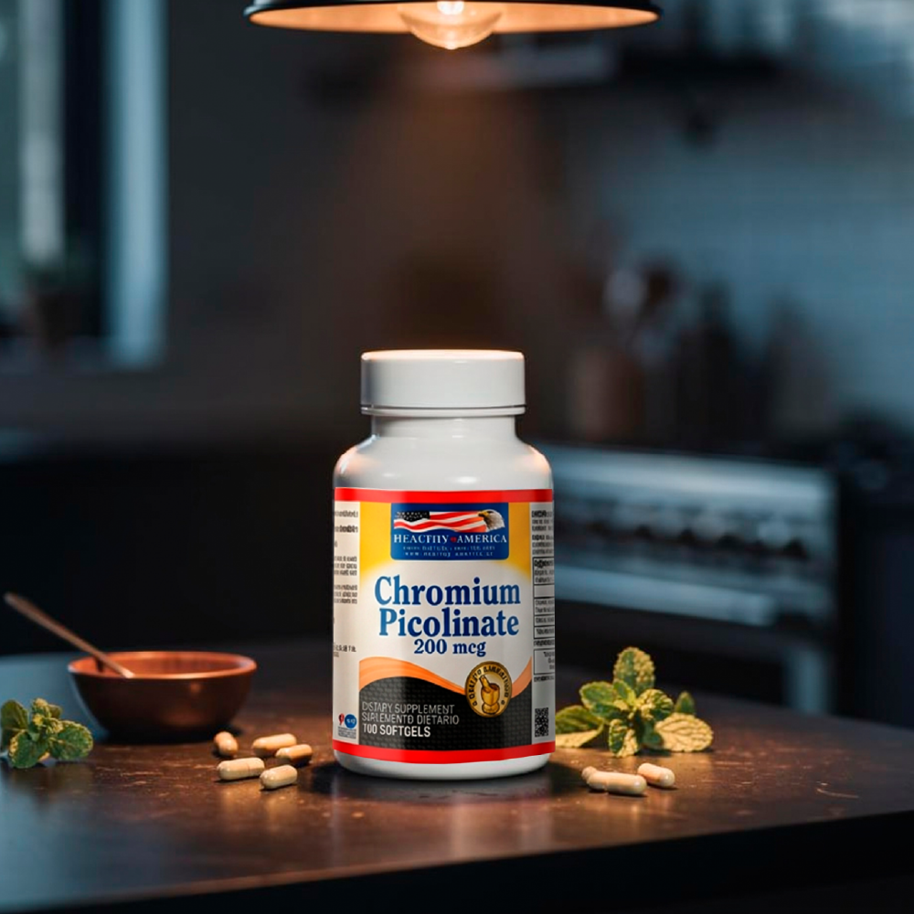 GTF Chormium Picolinate 500 MCG 100 Softgels
