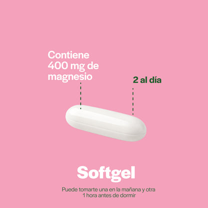 Super Magnesio 400 mg (Citrato, Aspartato y Lactato)