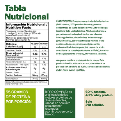 BiPro – Proteína de Suero Aislada