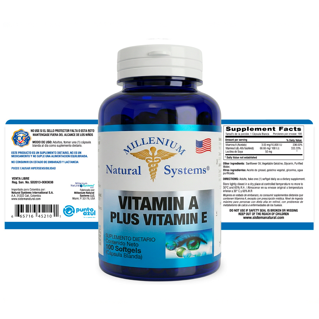 Vitamina A + Vitamina E